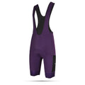 Cycling Purple Cargo Shorts – Functional Storage with K10 Graphene Chamois | Nomad Vélo