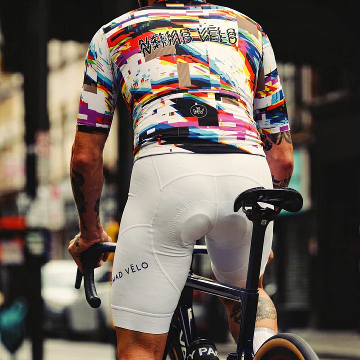 Nomad Bib Shorts White