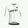 Speed White Short Sleeve Jersey | Nomad Vélo