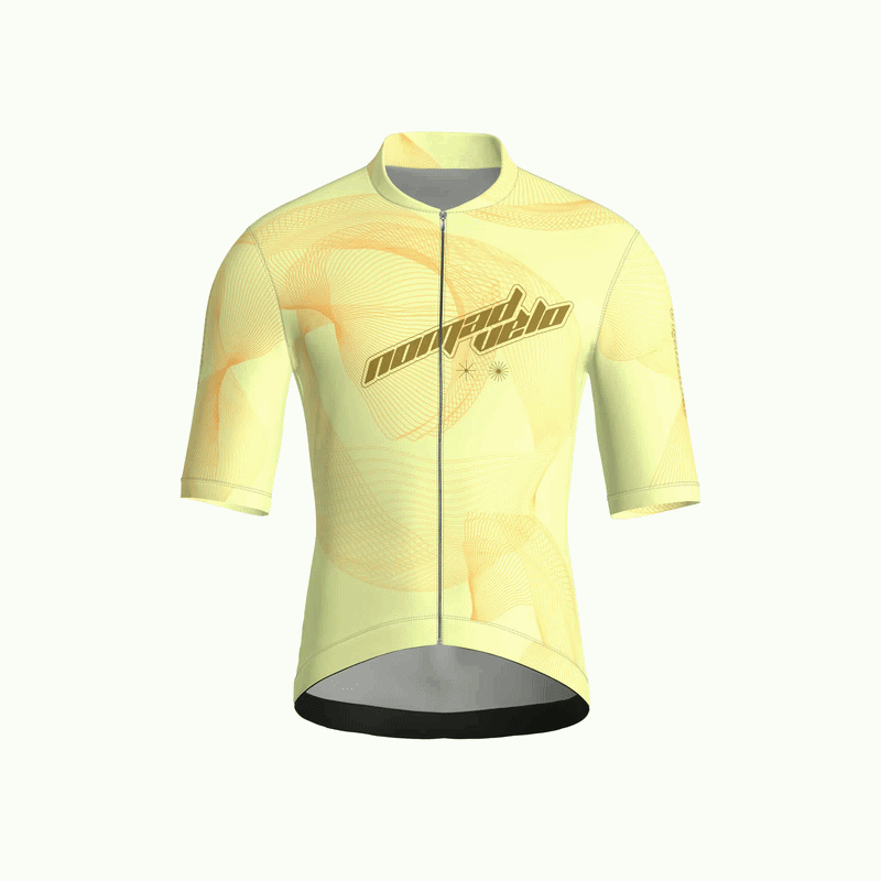 Breakaway Yellow Short Sleeve Jersey | Nomad Vélo