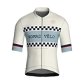 Classic White Short Sleeve Jersey | Nomad Vélo