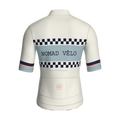 Classic White Short Sleeve Jersey | Nomad Vélo