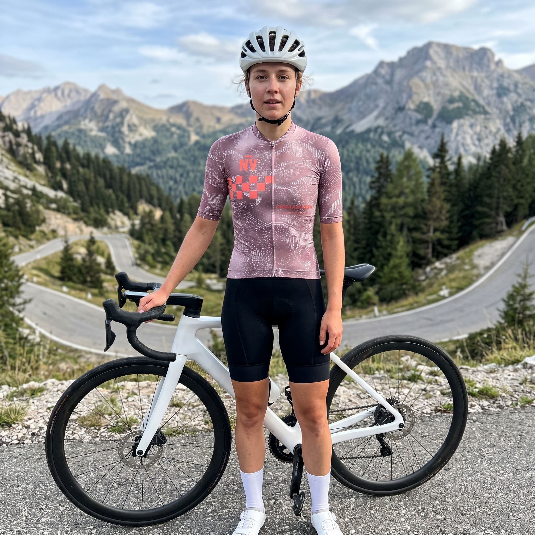 Race Rosewood Short Sleeve Jersey | Nomad Vélo