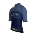 Minimal Navy Short Sleeve Jersey | Nomad Vélo