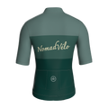 Minimal Green Short Sleeve Jersey | Nomad Vélo