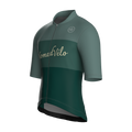 Minimal Green Short Sleeve Jersey | Nomad Vélo