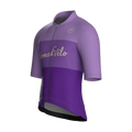 Minimal Purple Short Sleeve Jersey | Nomad Vélo