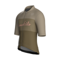 Minimal Khaki Short Sleeve Jersey | Nomad Vélo