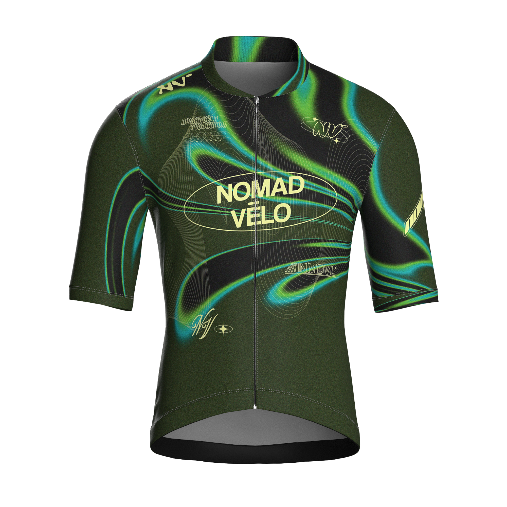 Futurist Bottle Short Sleeve Jersey | Nomad Vélo
