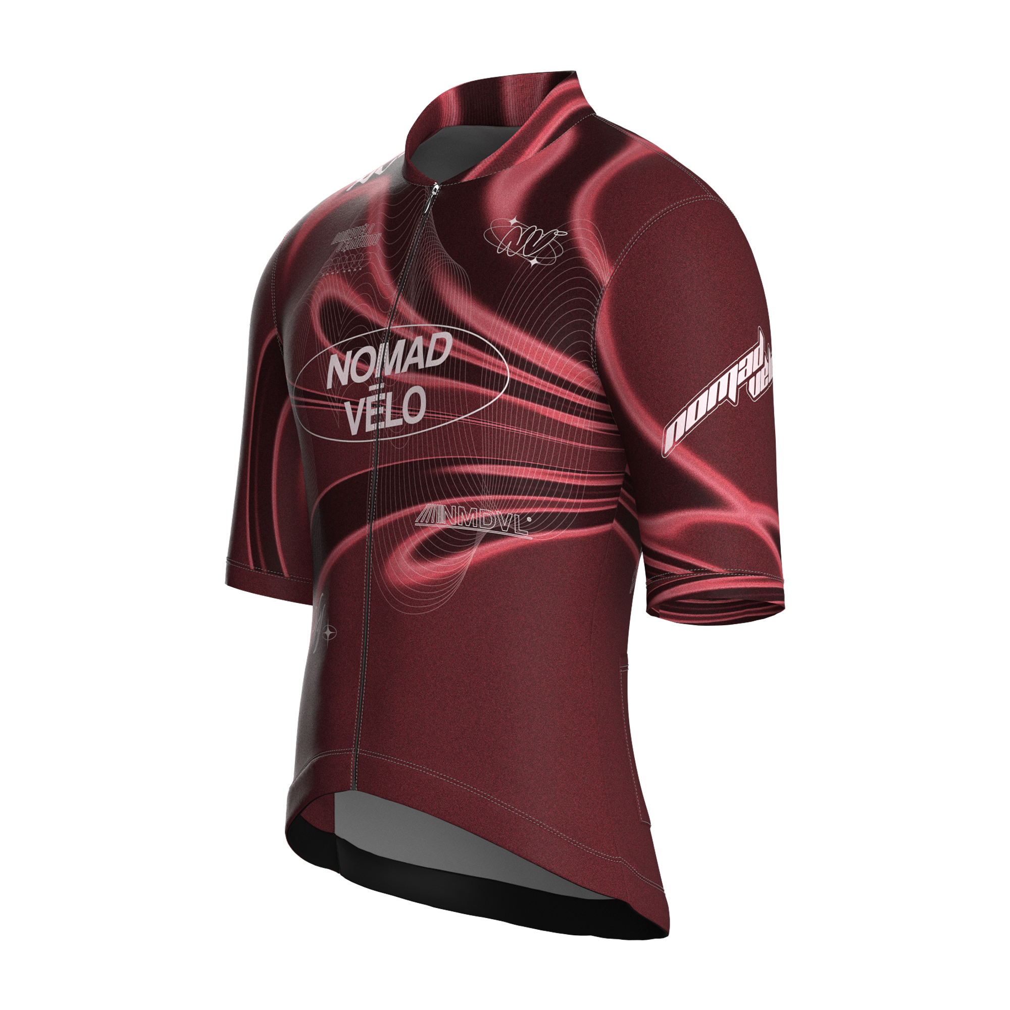 Futurist Burg Short Sleeve Jersey | Nomad Vélo