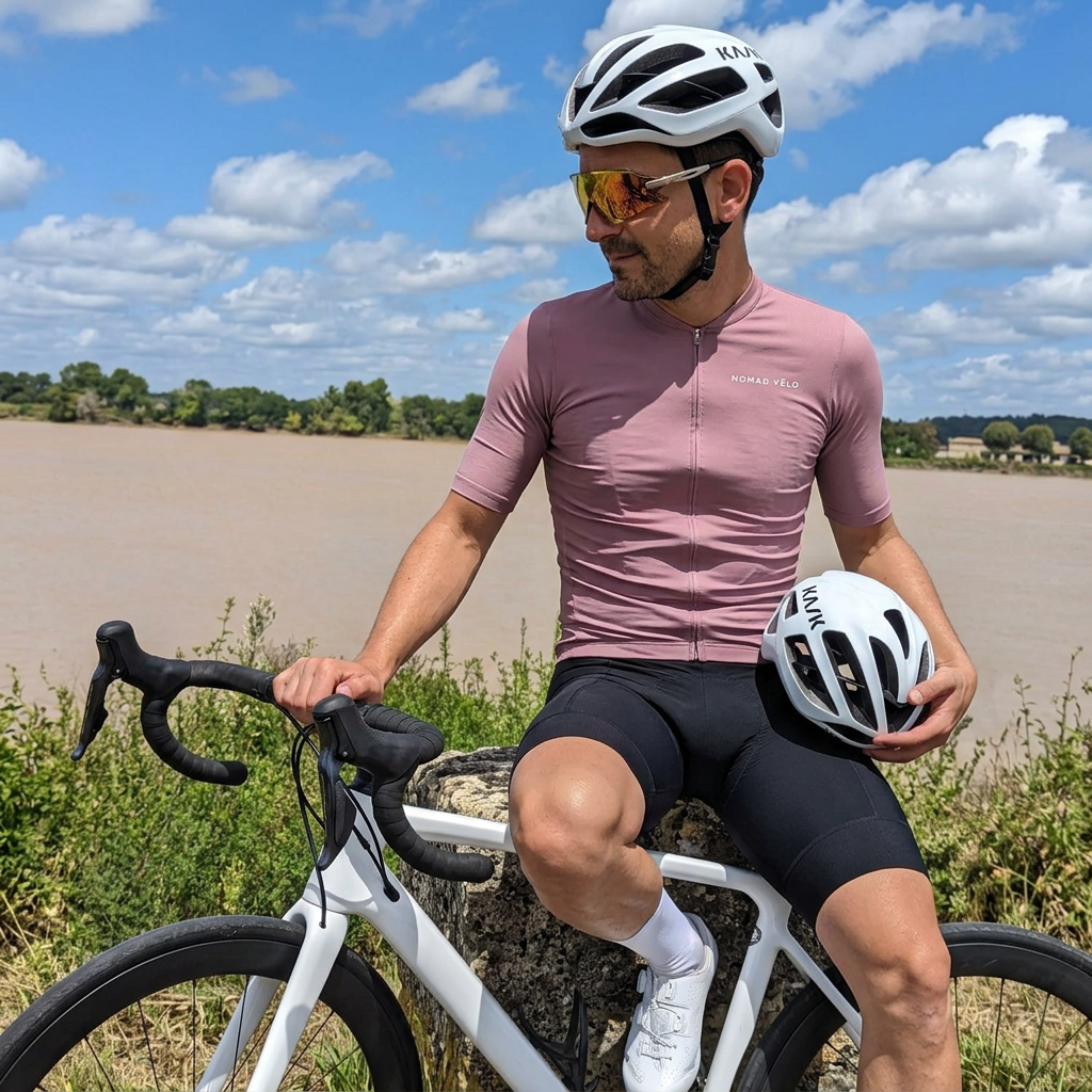 Pure Mauve Jersey – Cycling Short Sleeve Race Fit