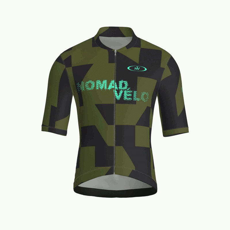 Vector Gray Short Sleeve Jersey | Nomad Vélo