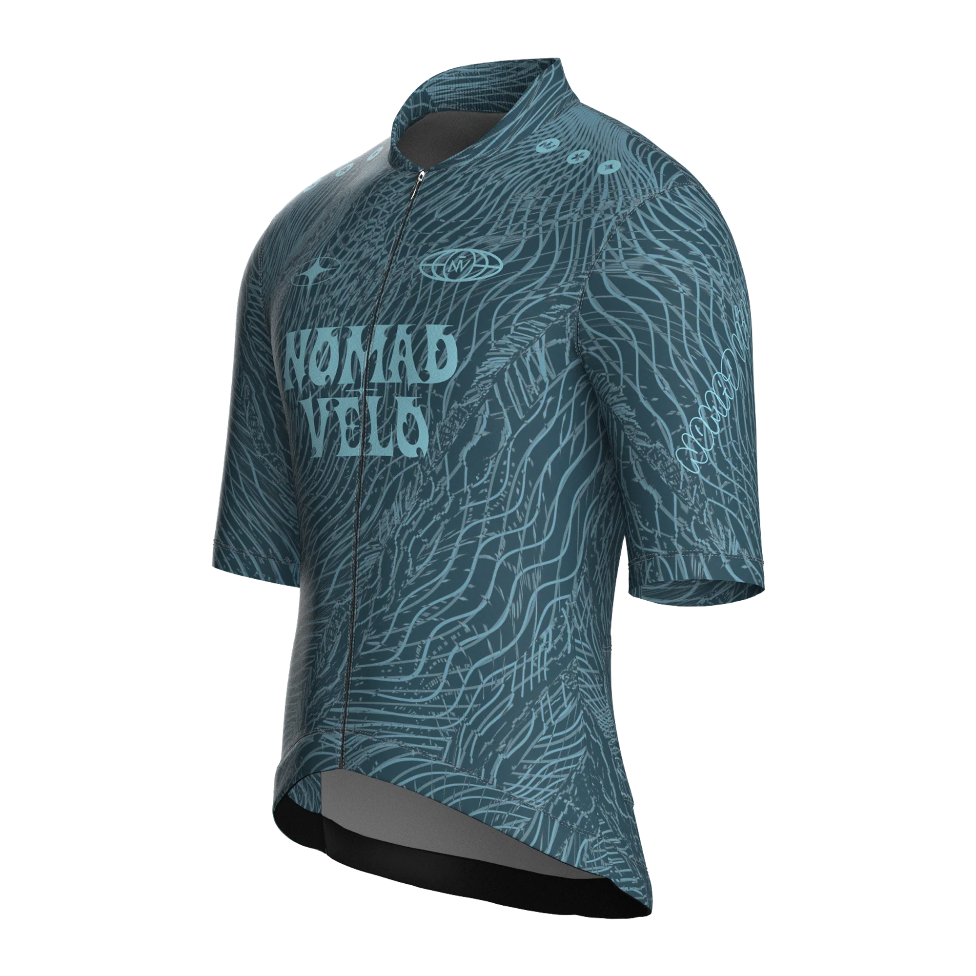 Coco Turq Short Sleeve Jersey | Nomad Vélo