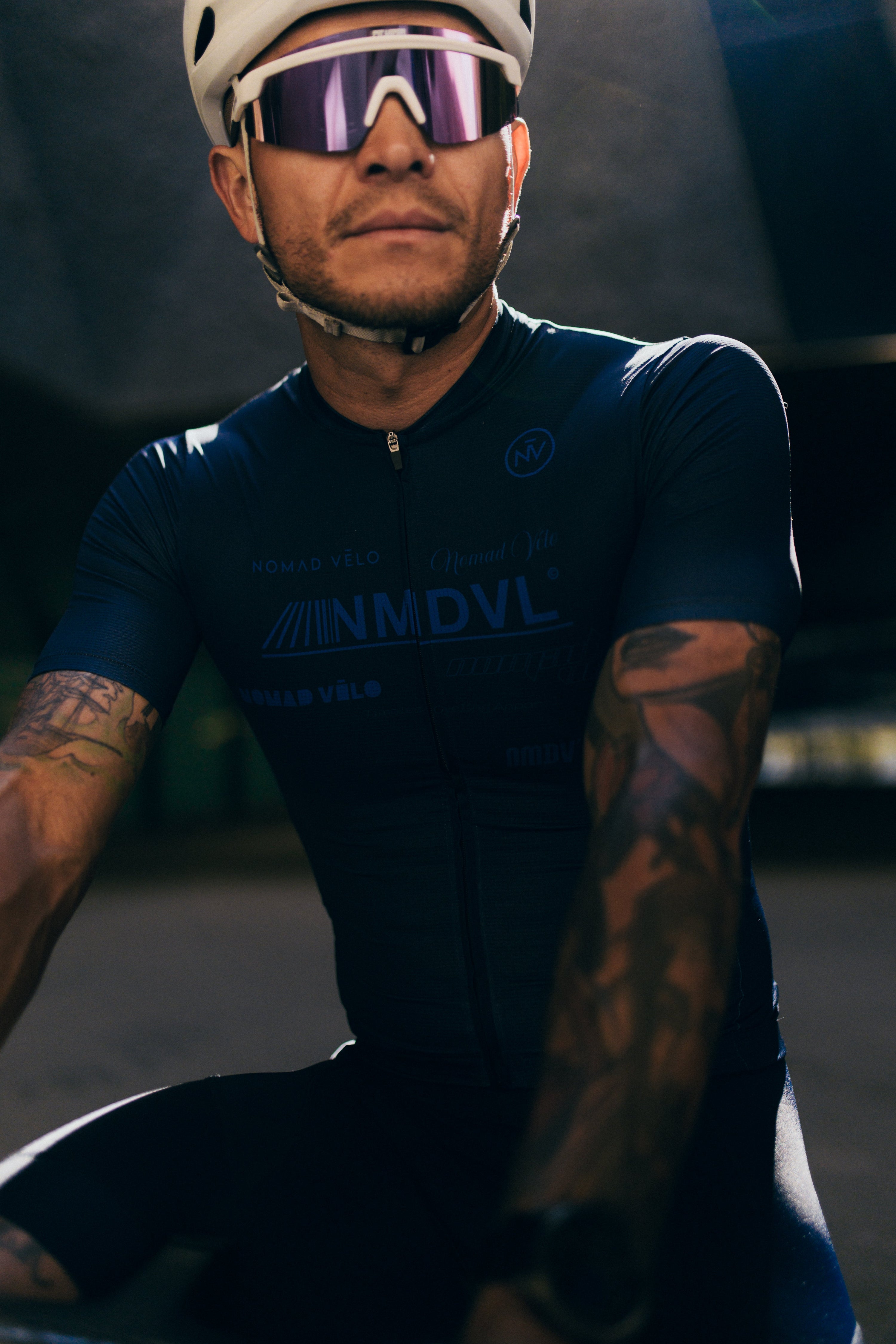 Element Dark Blue Short Sleeve Jersey | Nomad Vélo