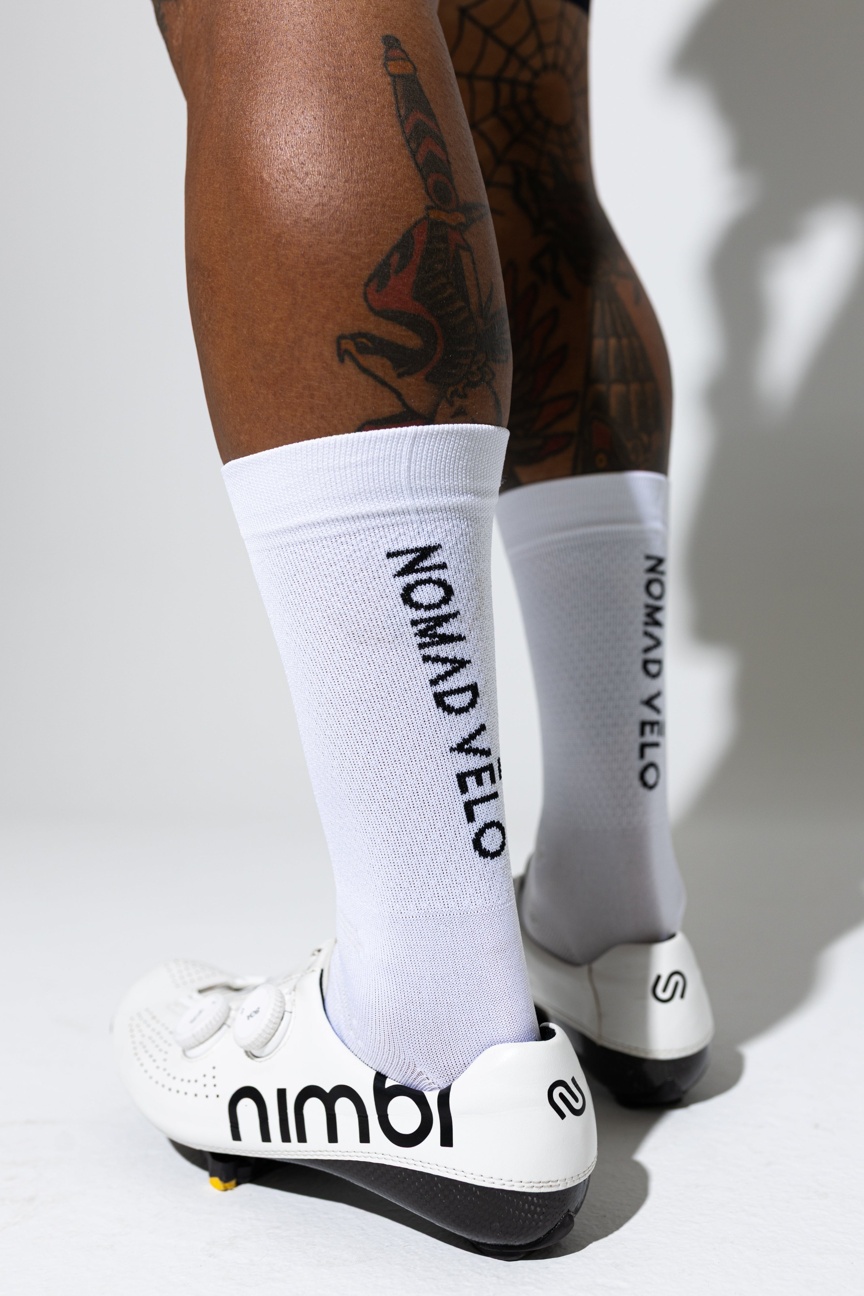 Essential Socks White | Nomad Vélo