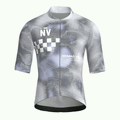Race Silver Short Sleeve Jersey | Nomad Vélo