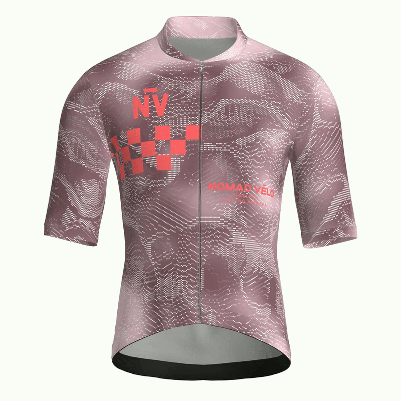 Race Rosewood Short Sleeve Jersey | Nomad Vélo
