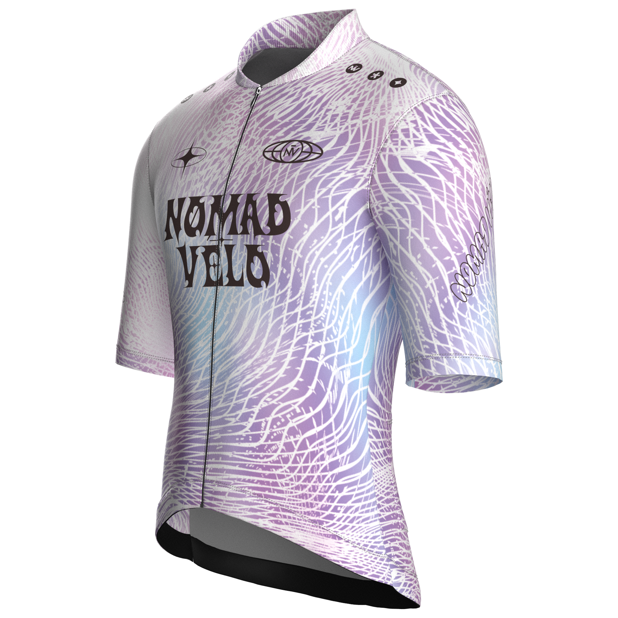 Coco Lilac Short Sleeve Jersey | Nomad Vélo