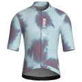 Tie-Dye Blue Jersey – Cycling Short Sleeve Race Fit