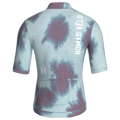 Tie-Dye Blue Jersey – Cycling Short Sleeve Race Fit