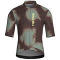 Tie-Dye Brown Jersey – Cycling Short Sleeve Race Fit