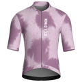Tie-Dye Mauve Jersey – Cycling Short Sleeve Race Fit