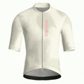 Tie-Dye Cream Jersey – Cycling Short Sleeve Race Fit