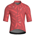 Brushstroke Red Jersey – Cycling Short Sleeve Race Fit