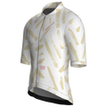 Brushstroke White Jersey – Cycling Short Sleeve Race Fit