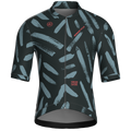 Brushstroke Slate Jersey – Cycling Short Sleeve Race Fit