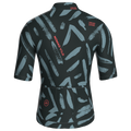 Brushstroke Slate Jersey – Cycling Short Sleeve Race Fit