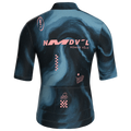Marble Navy Jersey – Cycling Short Sleeve Race Fit