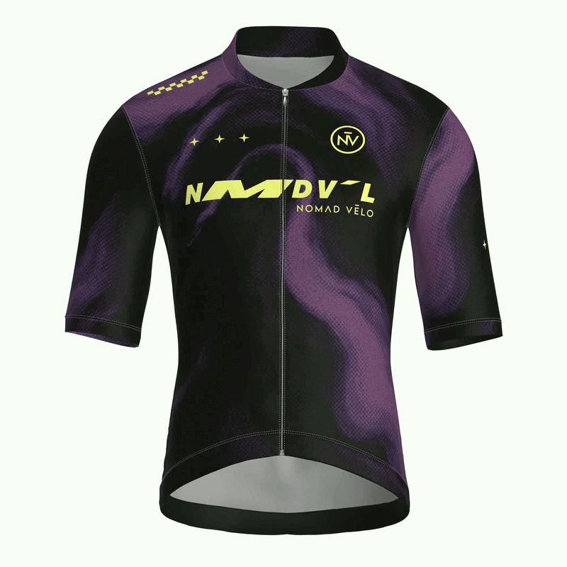 Marble Purple Jersey – Cycling Short Sleeve Race Fit