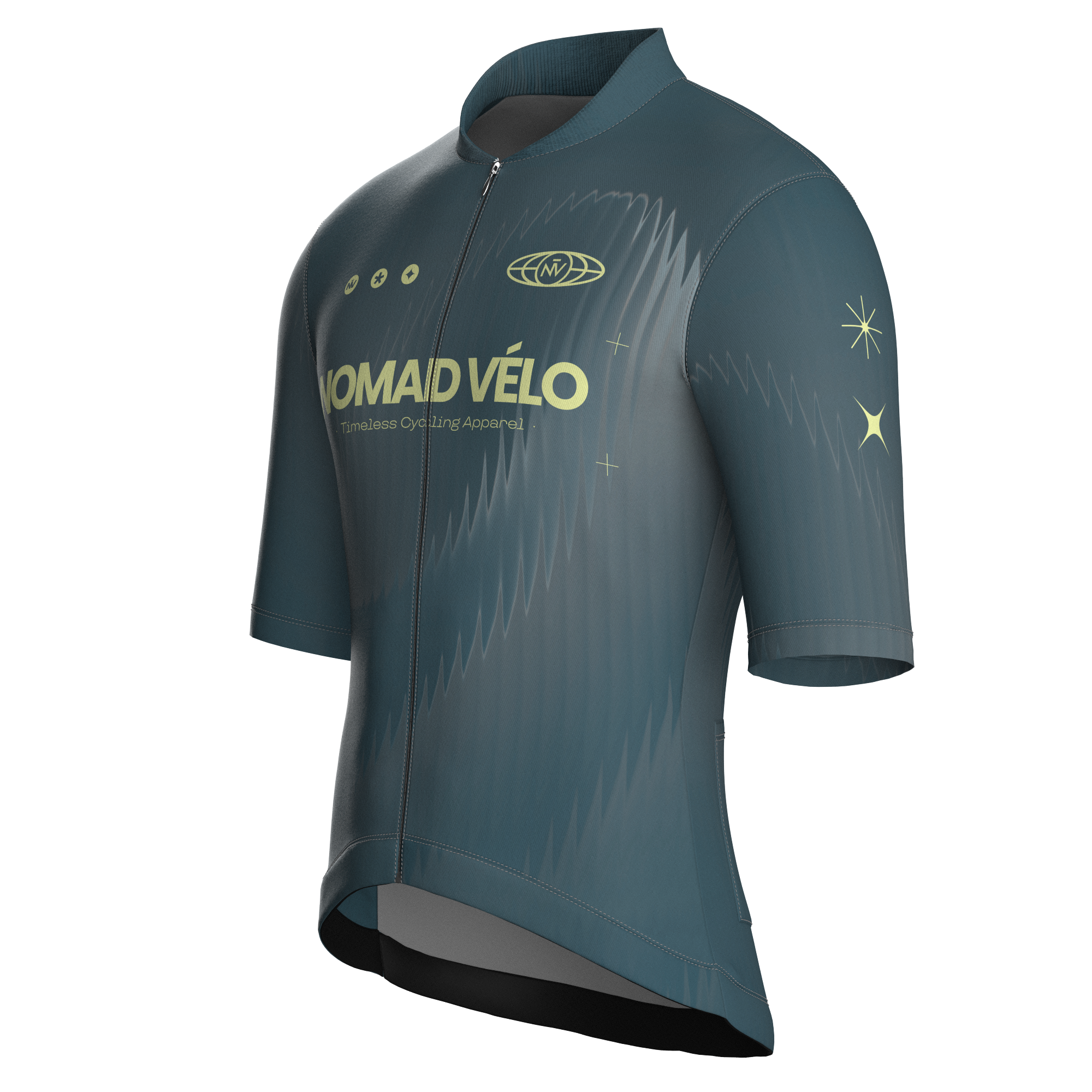 Aurora Slate Jersey – Cycling Short Sleeve Race