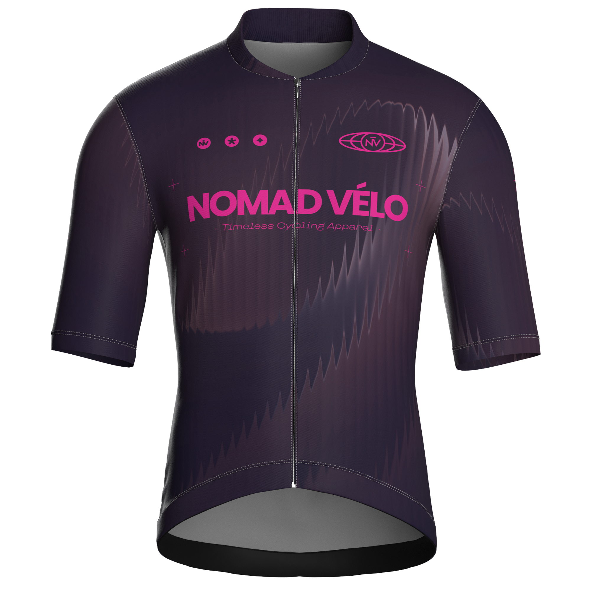 Aurora Plum Jersey – Cycling Short Sleeve Race Fit
