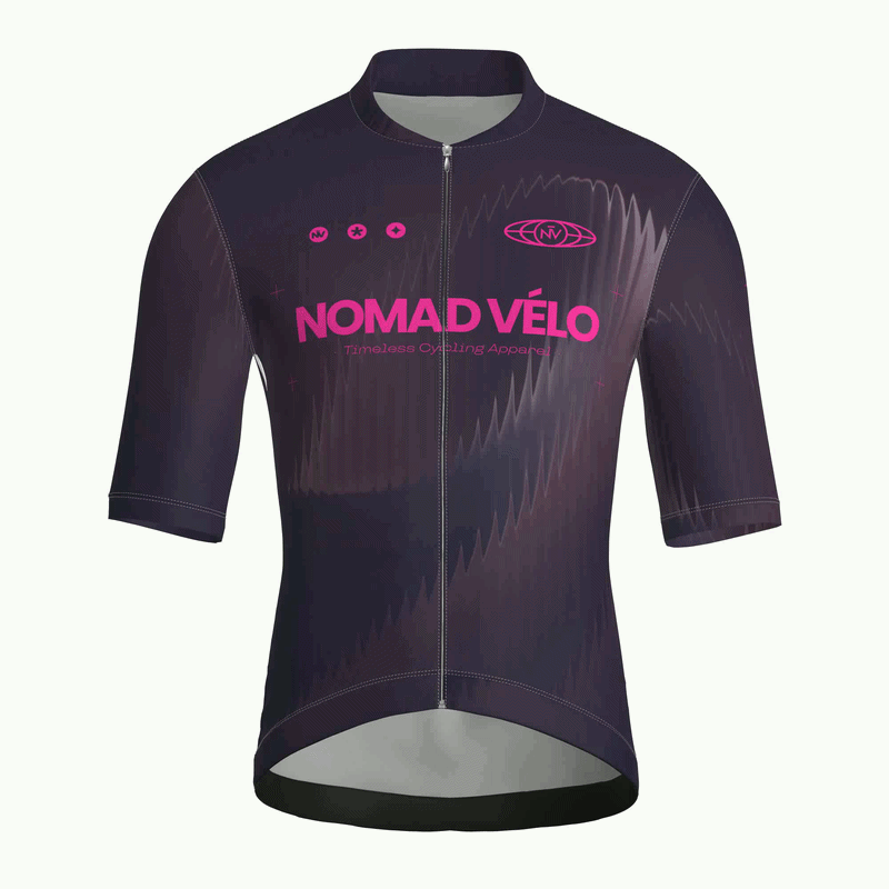 Aurora Plum Jersey – Cycling Short Sleeve Race Fit