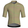 Pinstripe Olive Jersey – Cycling Short Sleeve Race Fit