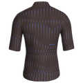 Pinstripe Brown Jersey – Cycling Short Sleeve Race Fit