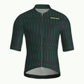 Pinstripe Green Jersey – Cycling Short Sleeve Race Fit