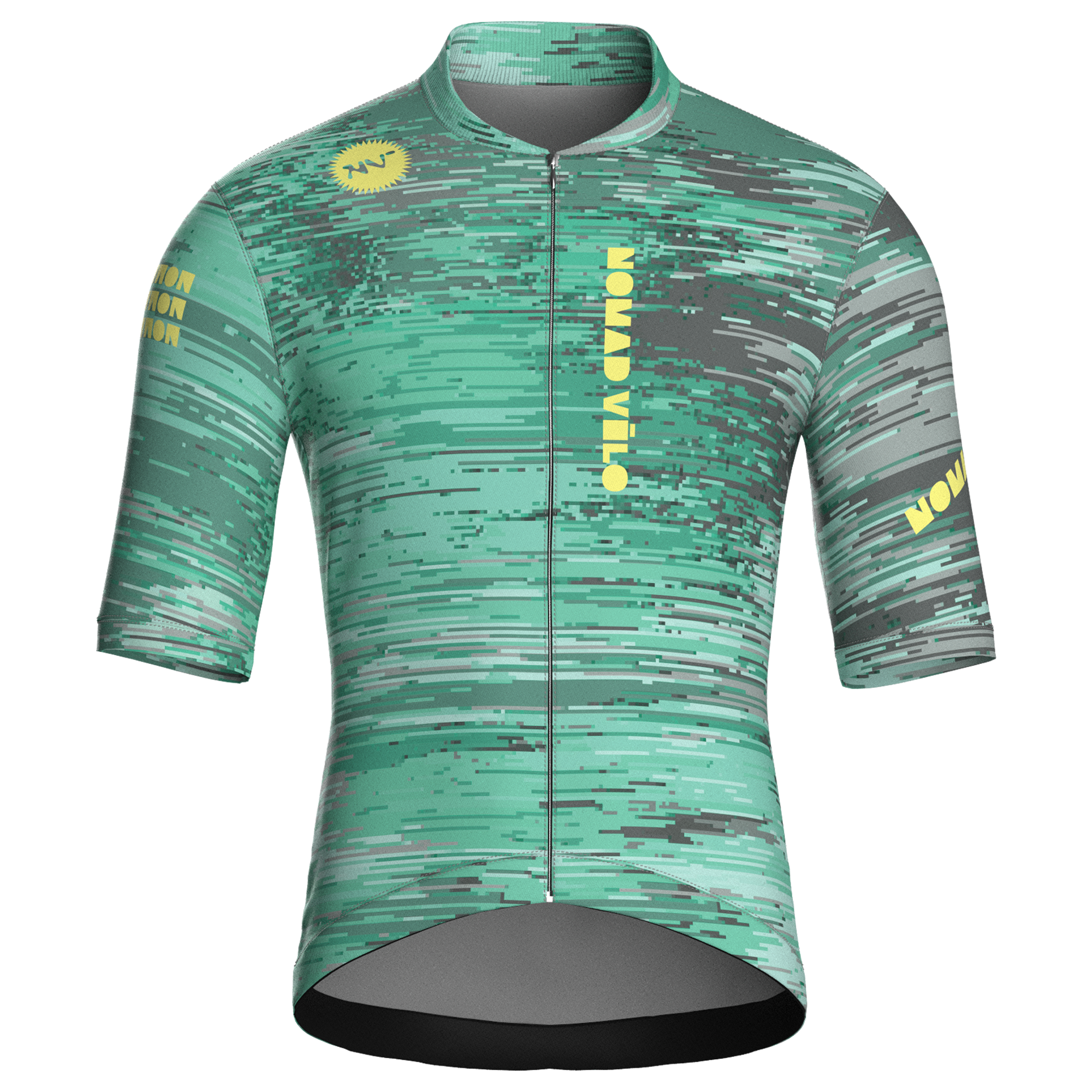 Glitch Mint Jersey – Cycling Short Sleeve Race Fit