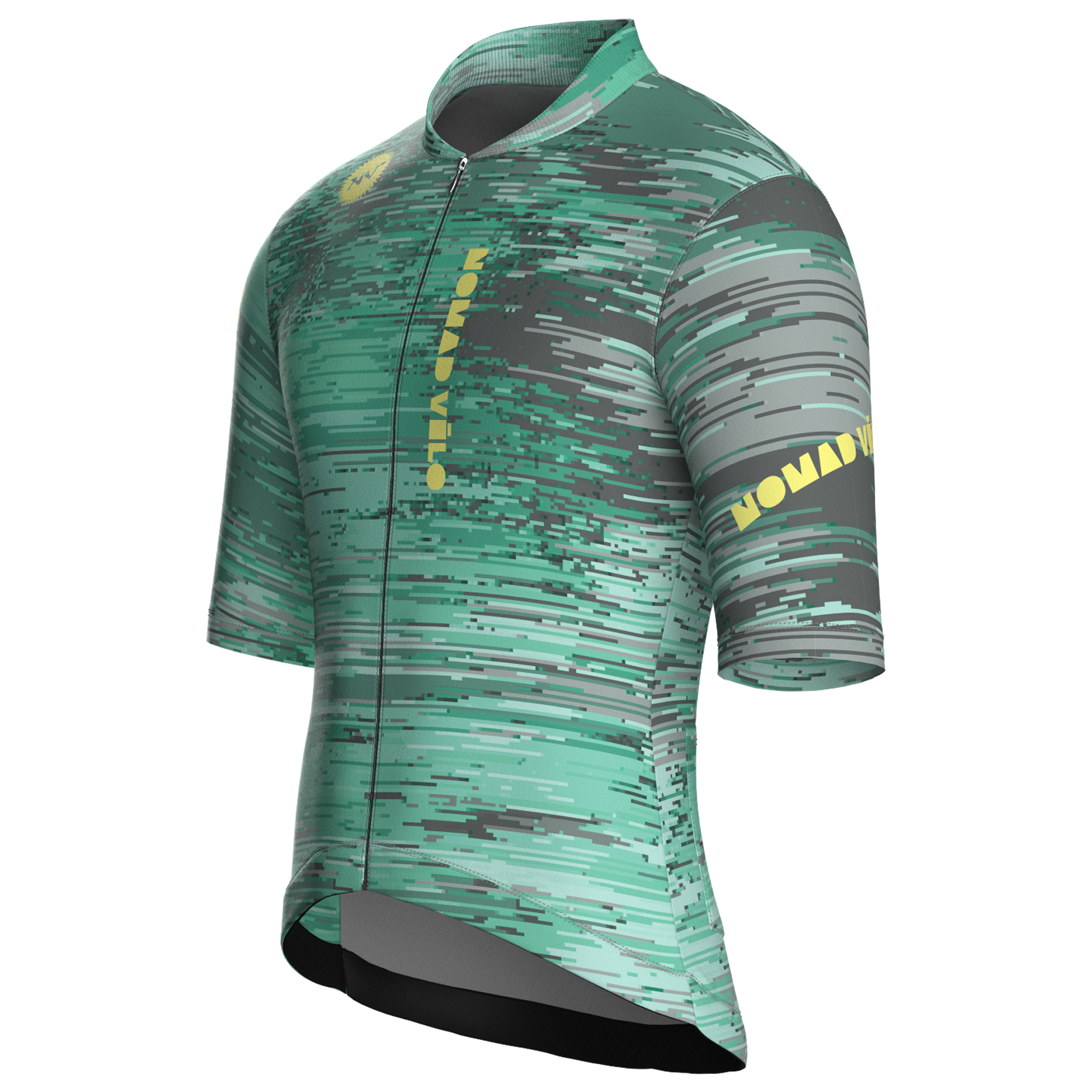 Glitch Mint Jersey – Cycling Short Sleeve Race Fit
