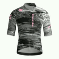 Glitch Grey Jersey – Cycling Short Sleeve Race Fit