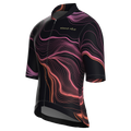 Contour Black Jersey – Cycling Short Sleeve Race Fit