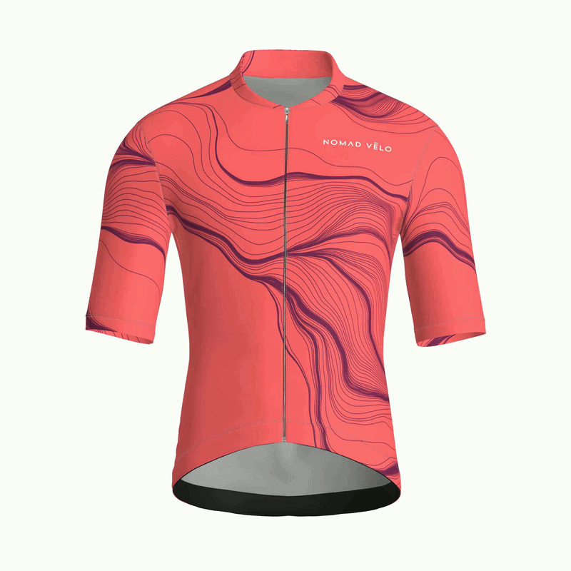 Contour Coral Jersey – Cycling Short Sleeve Race Fit