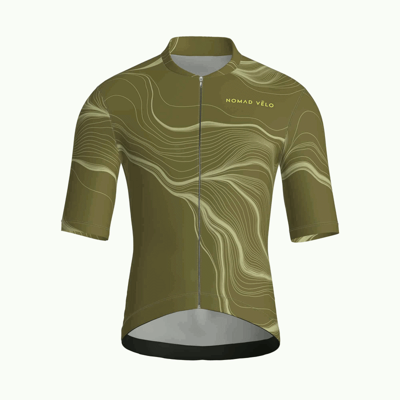 Contour Moss Jersey – Cycling Short Sleeve Race Fit