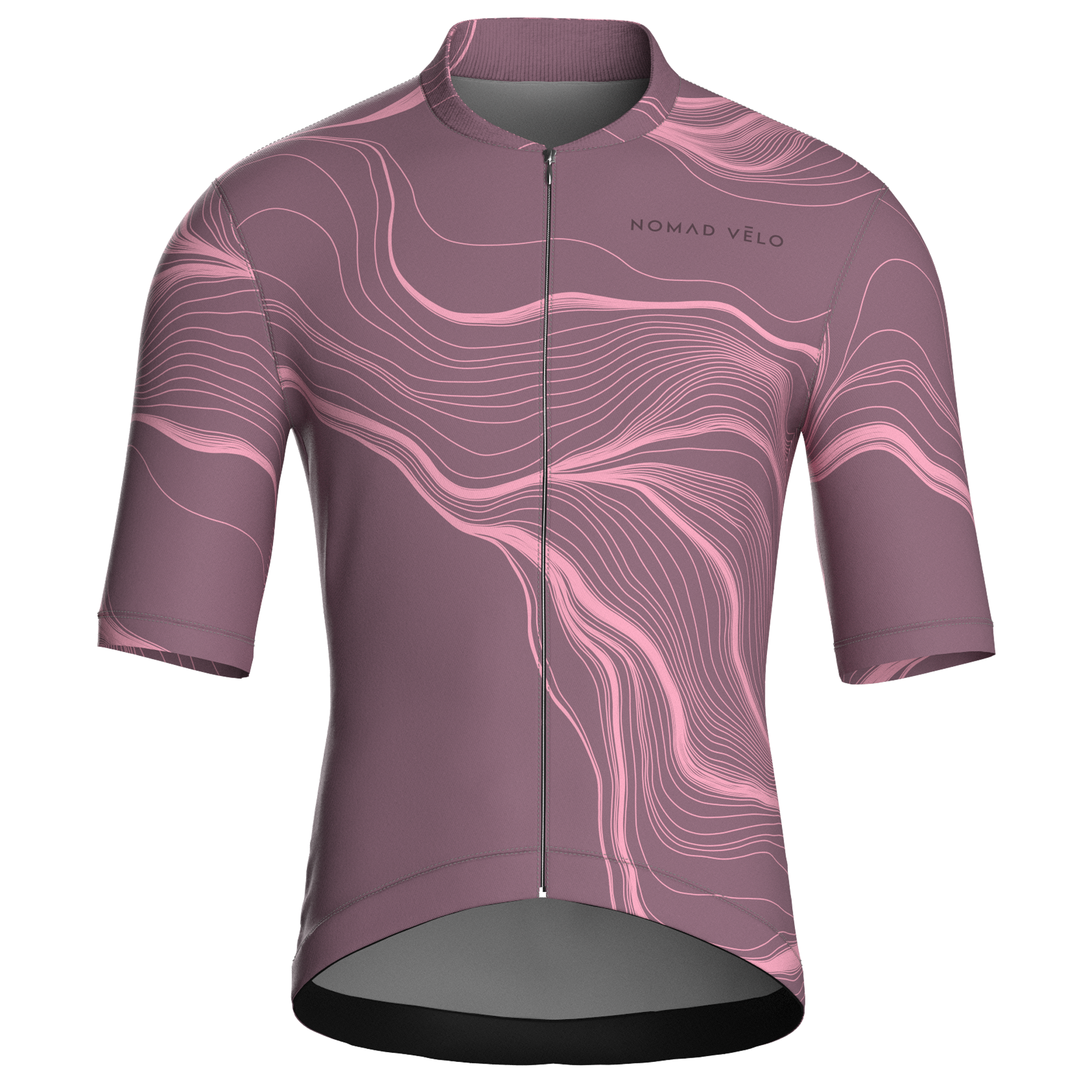 Contour Mauve Jersey – Cycling Short Sleeve Race Fit