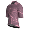 Contour Mauve Jersey – Cycling Short Sleeve Race Fit