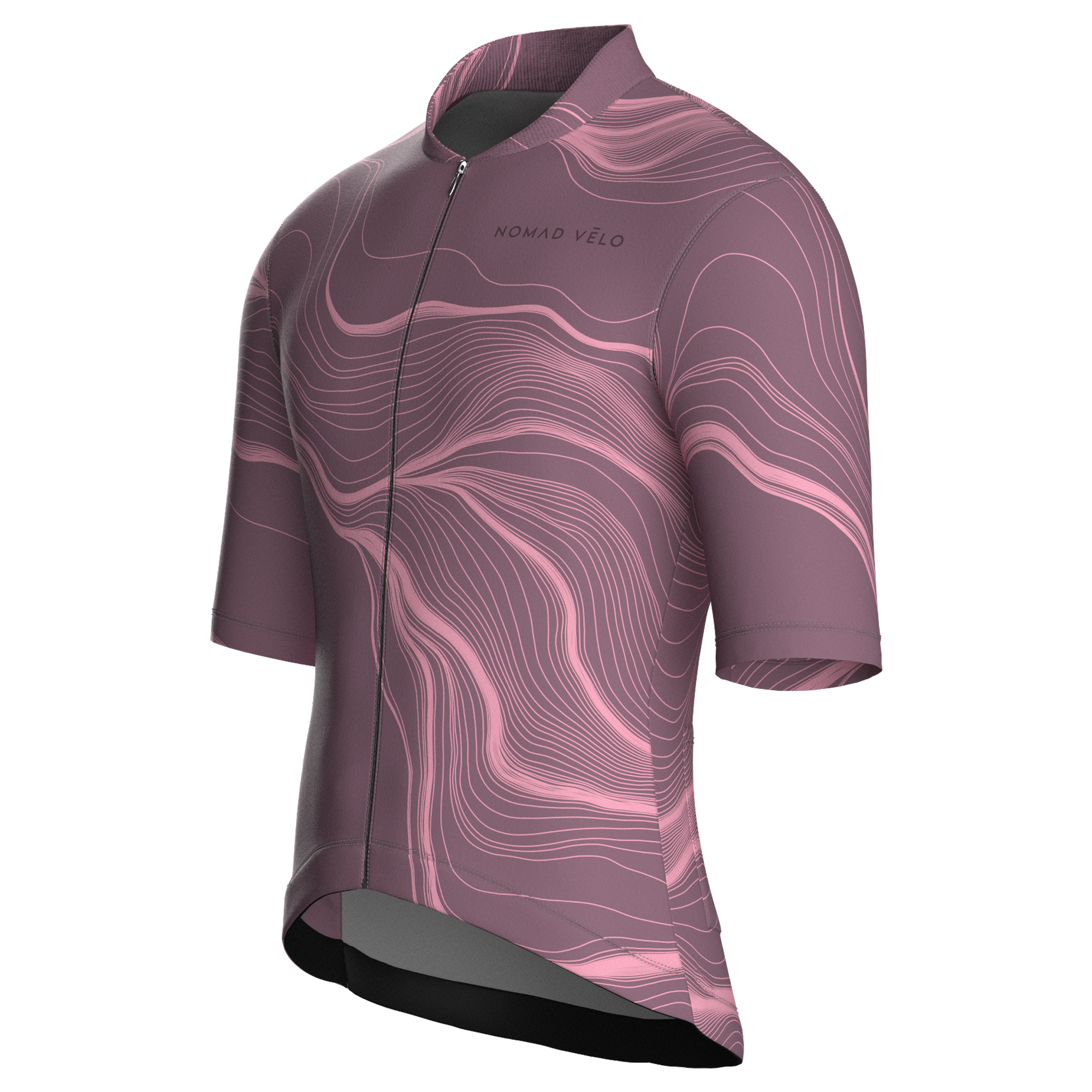 Contour Mauve Jersey – Cycling Short Sleeve Race Fit