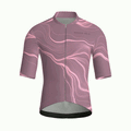 Contour Mauve Jersey – Cycling Short Sleeve Race Fit