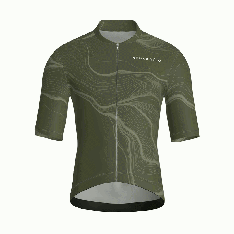 Contour Forest Jersey – Cycling Short Sleeve Race Fit